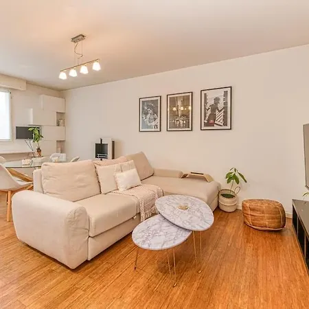 50m Gem - 400m Gare: Garage Prive, Terrasse, Wifi Apartment