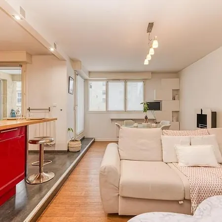 50m Gem - 400m Gare: Garage Prive, Terrasse, Wifi Apartment